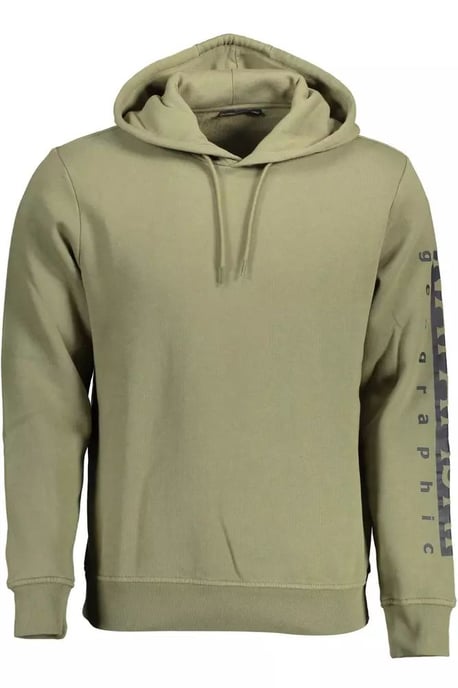 Grafischer Hoodie Pullover mit langen Ärmeln - Image 1