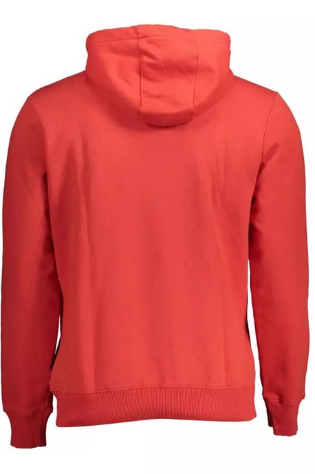 Kapuzensweatshirt Pullover Rot - Image 2