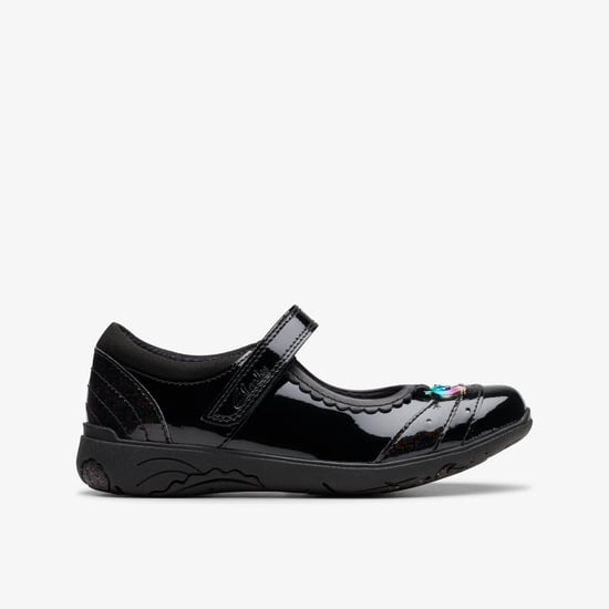 Relda Spark Kid schwarze lackierte Schuhe - Image 1