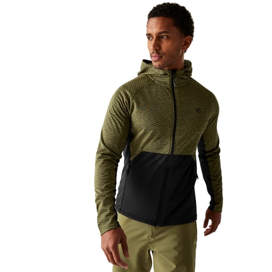 Dare 2B - "Assimilate III" Midlayer für Herren, Core Stretch (Martini Olive/Schwarz) - Image 4