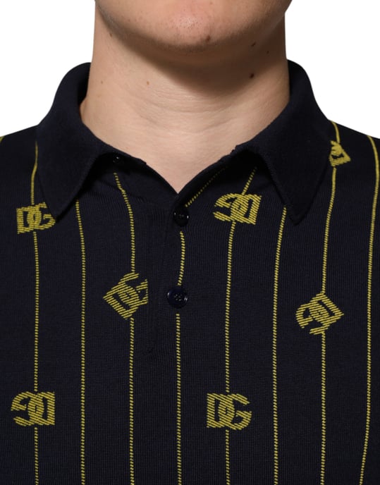 Logo-Print Langarm-Polo - Image 5