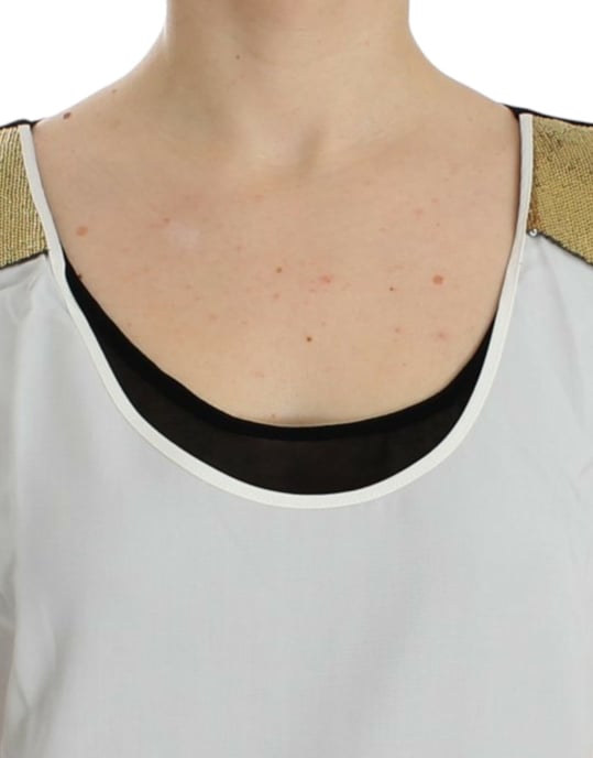 Pailletten-Top ohne Ärmel mit Schulterdetails - Image 5
