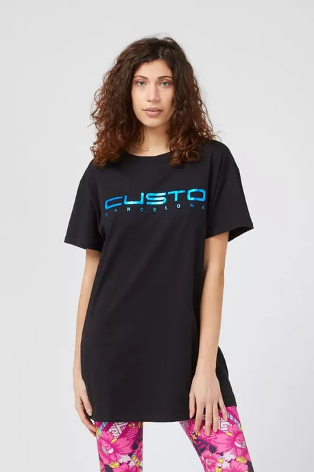 Longline T-Shirt mit lockerem Schnitt - Image 1