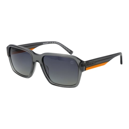 Timberland Quadratische Sonnenbrille, Vollrand - Grau - Image 1