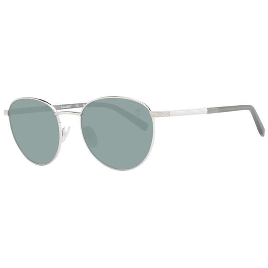 Timberland Runde Metallsonnenbrille - Grau - Image 1