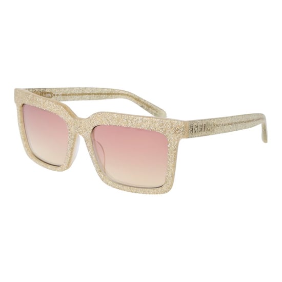 Eckige Glitzerrahmen-Sonnenbrille - Image 1