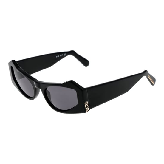 Geometrische Sonnenbrille Schwarz - Image 1