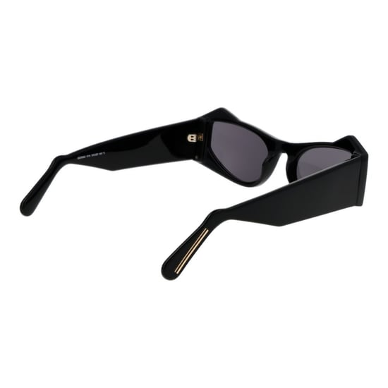 Geometrische Sonnenbrille Schwarz - Image 3