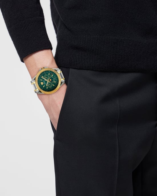 Versace Galaxy Moonphase Mehrfarbig Herren Armbanduhr VE0K00325 - Image 3
