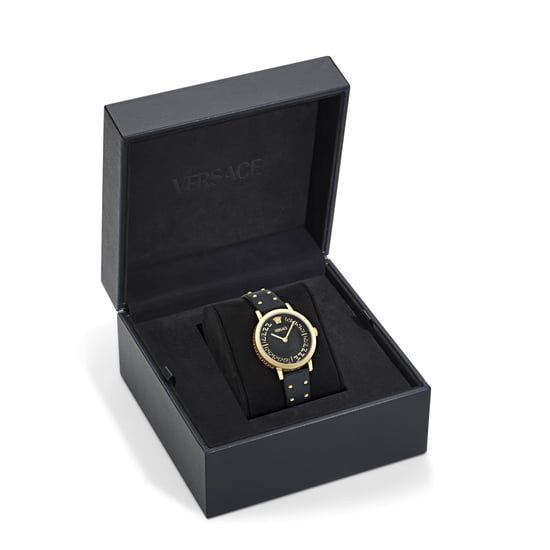 Versace Greca Fortuna Schwarz Damen Armbanduhr VE0A00225 - Image 4