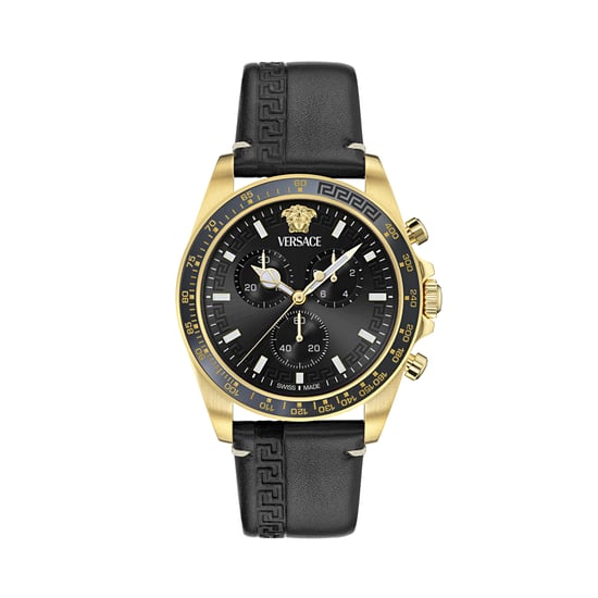 Versace Greca Chr Wave Schwarz Herren Armbanduhr VE0H00225 - Image 1