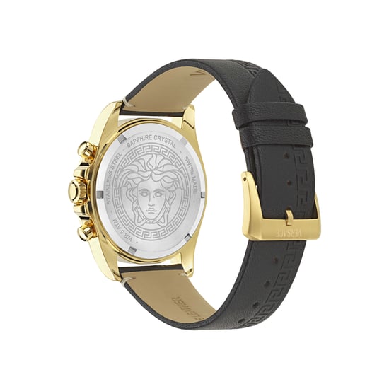 Versace Greca Chr Wave Schwarz Herren Armbanduhr VE0H00225 - Image 3