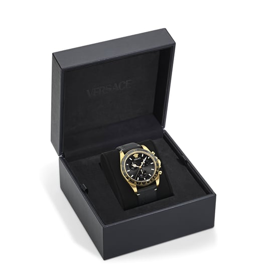 Versace Greca Chr Wave Schwarz Herren Armbanduhr VE0H00225 - Image 4