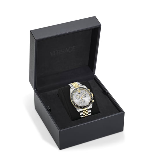 Versace Greca Chr Wave Mehrfarbig Herren Armbanduhr VE0H00725 - Image 4