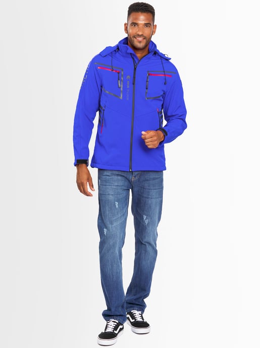 Arctic Seven Herren Softshell Jacke Blau - Image 3