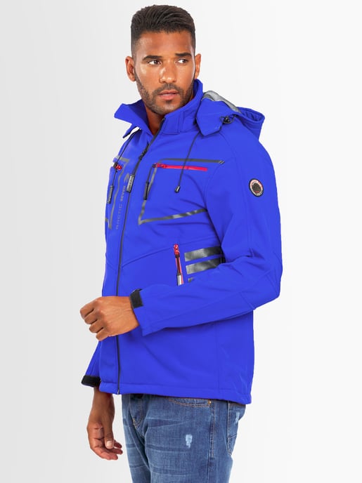 Arctic Seven Herren Softshell Jacke Blau - Image 4