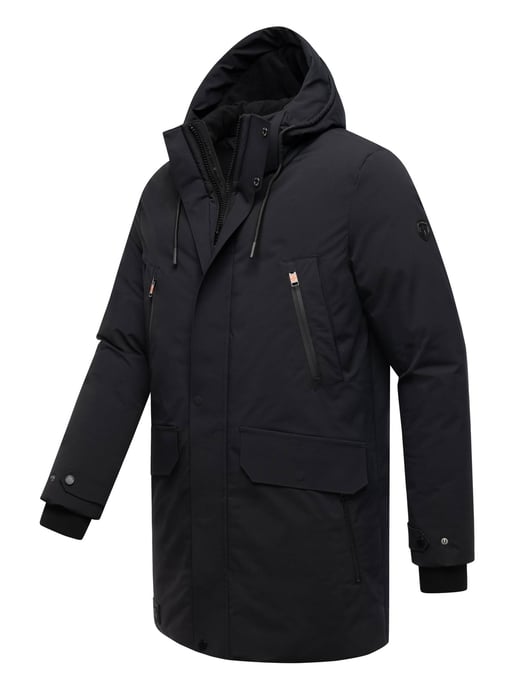 Stone Harbour Herren Winterparka Kitraan mit Magnetverschluss & Fleecefutter - Image 3