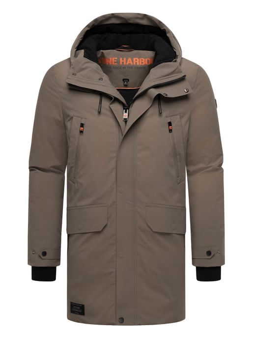 Stone Harbour Herren Winterparka Kitraan mit Magnetverschluss & Fleecefutter - Image 1