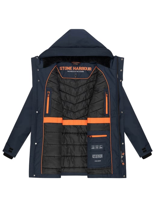 Stone Harbour Herren Winterparka Netaan mit hoher Wassersäule & Steppfutter - Image 5