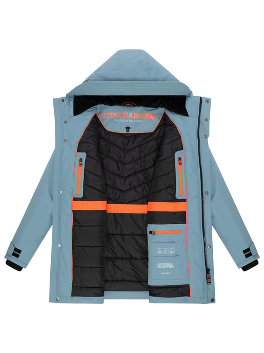 Stone Harbour Herren Winterparka Netaan mit hoher Wassersäule & Steppfutter - Image 5