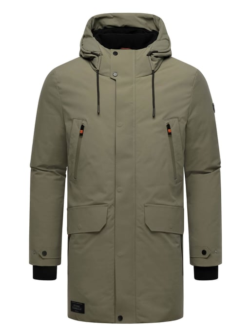 Stone Harbour Herren Winterparka Kitraan mit Magnetverschluss & Fleecefutter - Image 2