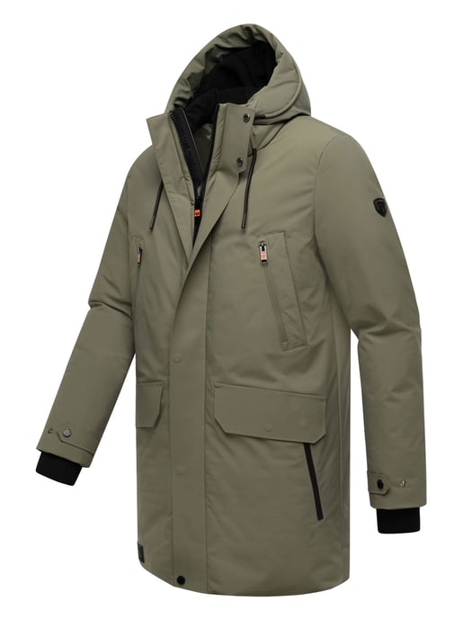 Stone Harbour Herren Winterparka Kitraan mit Magnetverschluss & Fleecefutter - Image 3