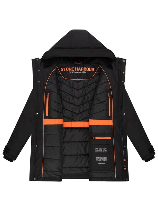 Stone Harbour Herren Winterparka Netaan mit hoher Wassersäule & Steppfutter - Image 5