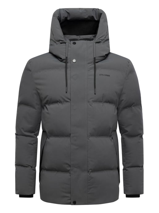 Stone Harbour Herren Winterjacke Taviaan mit Fleecekapuze & winddichtem Design - Image 2