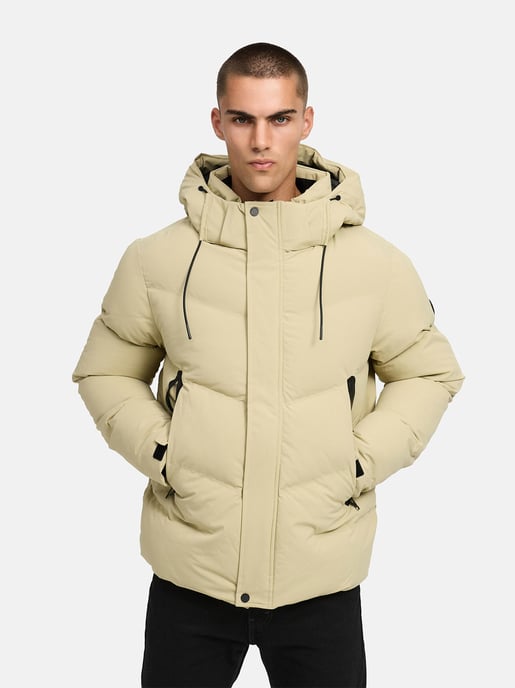 Stone Harbour Herren Winterjacke Livianoo mit abnehmbarer Kapuze & Fleece-Taschen - Image 6