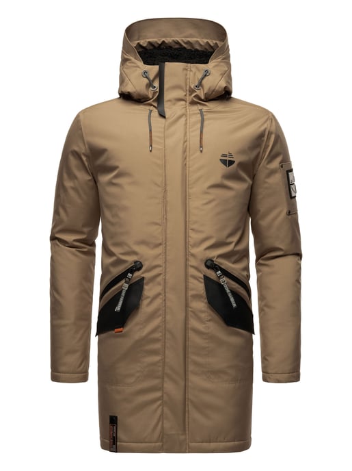 Stone Harbour Herren Winterjacke Ragaan mit Teddyfell & Kapuze - Image 2