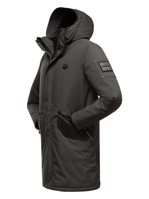 Stone Harbour Herren Winterjacke Ragaan mit Teddyfell & Kapuze - Image 4