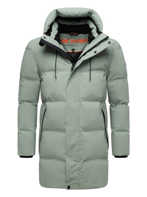 Stone Harbour Herren Winterjacke Darianoo mit Downfree-Steppung & Magnetverschluss - Image 1