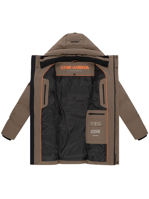 Stone Harbour Herren Winterjacke Darianoo mit Downfree-Steppung & Magnetverschluss - Image 5