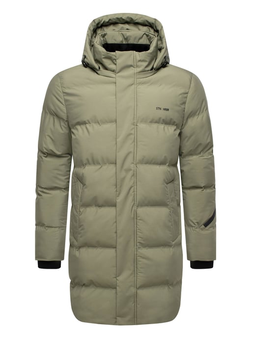 Stone Harbour Herren Wintermantel Thadeek mit abnehmbarer Kapuze & Magnettaschen - Image 2