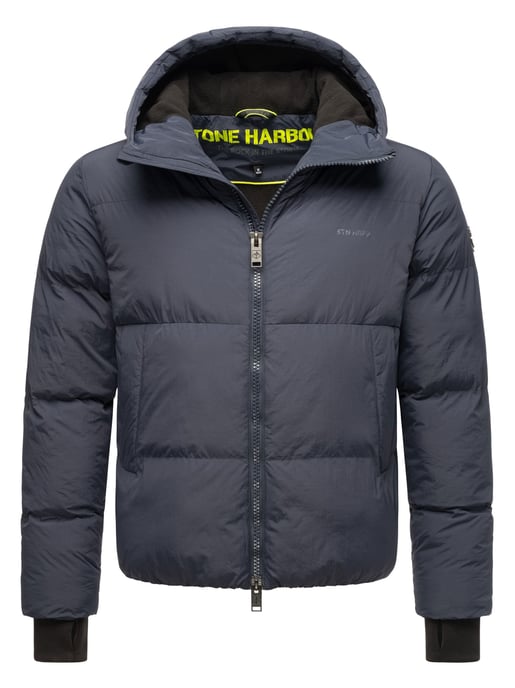 Stone Harbour Herren Steppjacke Tayroos mit Fleecefutter & 2-Wege-Reißverschluss - Image 1