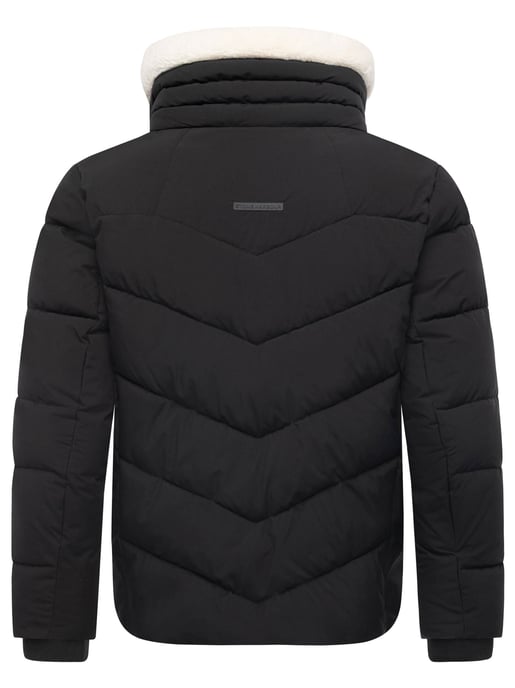 Stone Harbour Herren Steppjacke Ansello mit Teddyfleece-Kragen & Fleecefutter - Image 4