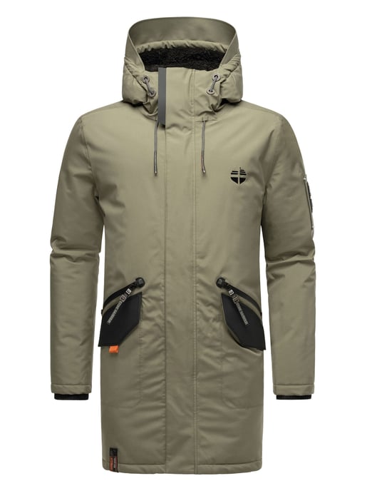 Stone Harbour Herren Winterjacke Ragaan mit Teddyfell & Kapuze - Image 2