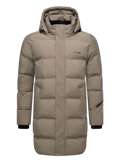 Stone Harbour Herren Wintermantel Thadeek mit abnehmbarer Kapuze & Magnettaschen - Image 2
