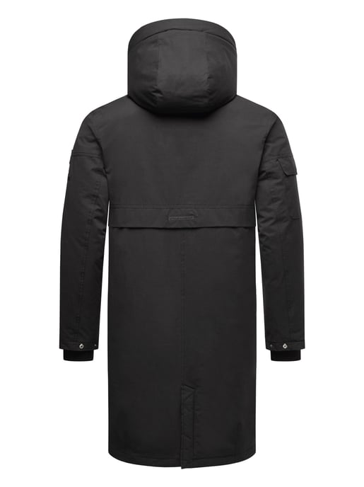 Stone Harbour Herren Outdoorjacke Cyriaan mit Teddyfellkapuze & winddichtem Design - Image 4