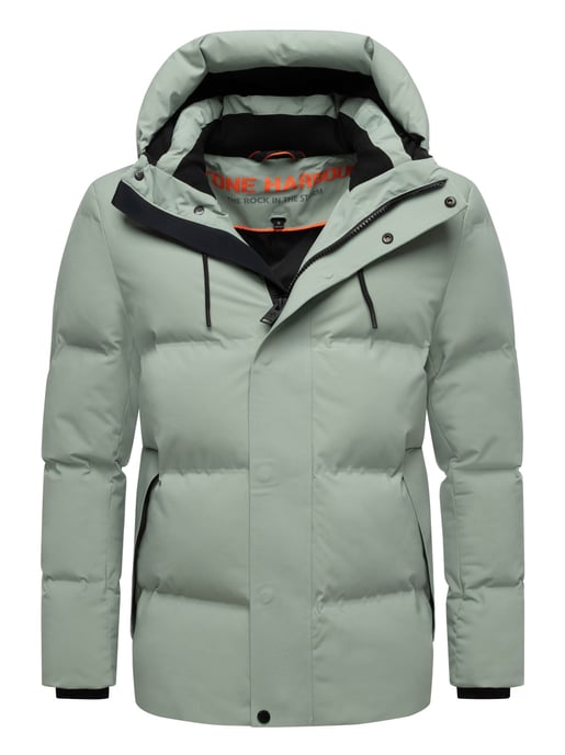 Stone Harbour Herren Winterjacke Taviaan mit Fleecekapuze & winddichtem Design - Image 1