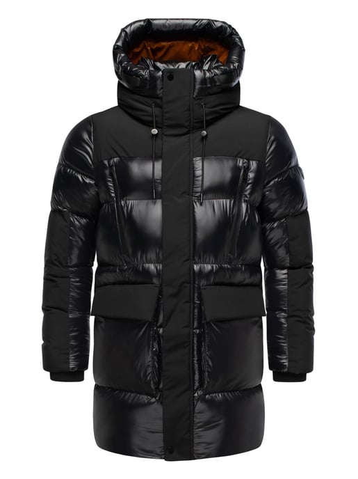 Stone Harbour Herren Winterjacke Nelioon mit 2-Wege-Reißverschluss & Kapuze - Image 2