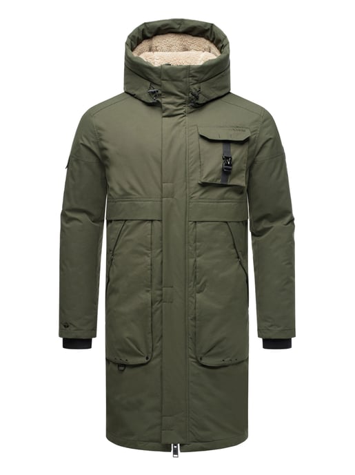 Stone Harbour Herren Outdoorjacke Cyriaan mit Teddyfellkapuze & winddichtem Design - Image 2