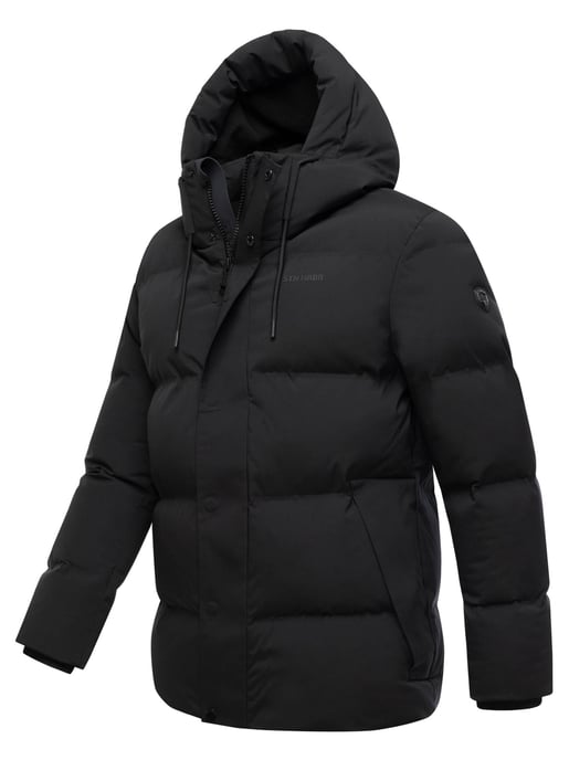 Stone Harbour Herren Winterjacke Taviaan mit Fleecekapuze & winddichtem Design - Image 3