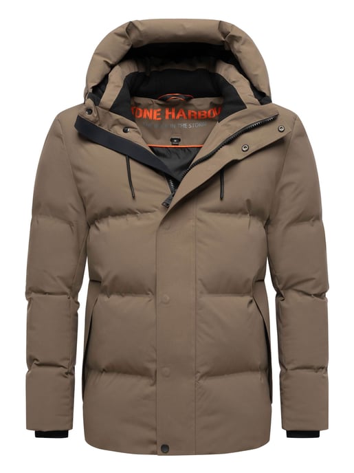 Stone Harbour Herren Winterjacke Taviaan mit Fleecekapuze & winddichtem Design - Image 1