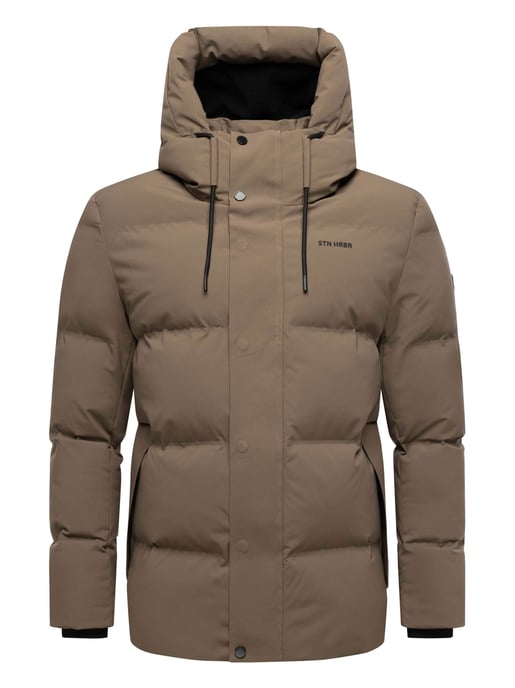 Stone Harbour Herren Winterjacke Taviaan mit Fleecekapuze & winddichtem Design - Image 2