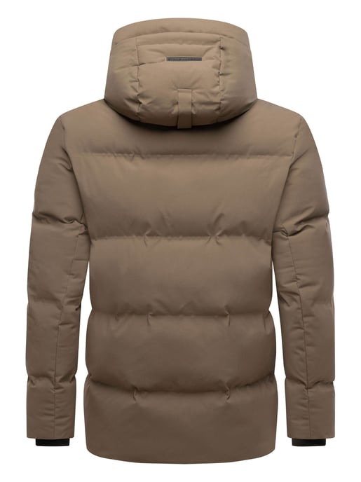 Stone Harbour Herren Winterjacke Taviaan mit Fleecekapuze & winddichtem Design - Image 4