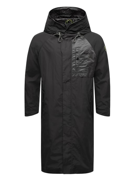 Stone Harbour Herren Regenjacke Zafaar lang geschnitten & wind- / wasserabweisend - Image 2