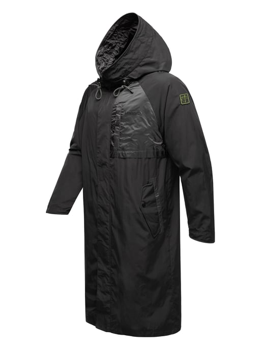 Stone Harbour Herren Regenjacke Zafaar lang geschnitten & wind- / wasserabweisend - Image 3