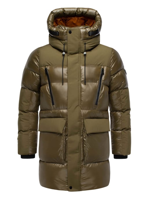 Stone Harbour Herren Winterjacke Nelioon mit 2-Wege-Reißverschluss & Kapuze - Image 2