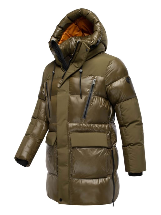 Stone Harbour Herren Winterjacke Nelioon mit 2-Wege-Reißverschluss & Kapuze - Image 3